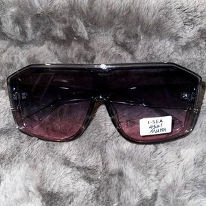 Women oversize sunglasses brand new never used ombre lens